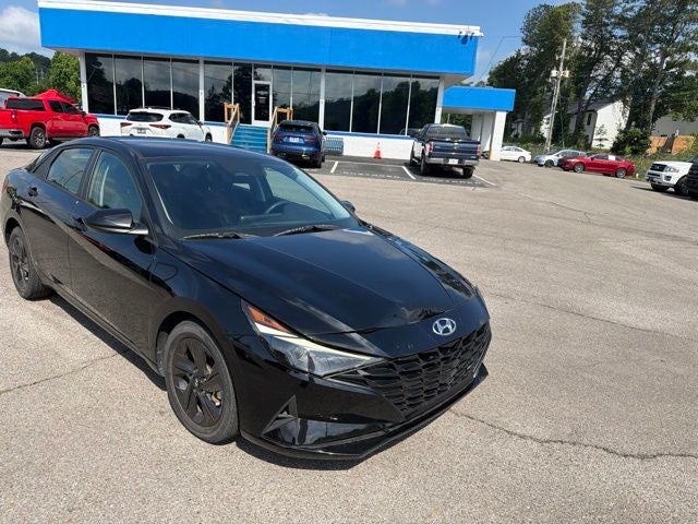 2021 Hyundai Elantra Hybrid Blue