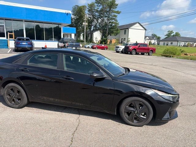 2021 Hyundai Elantra Hybrid Blue