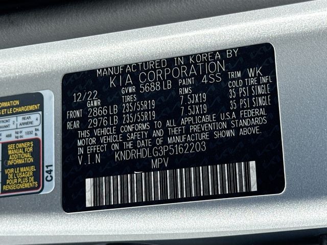 2023 Kia Sorento Hybrid EX