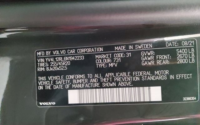 2022 Volvo XC60 B5 Inscription