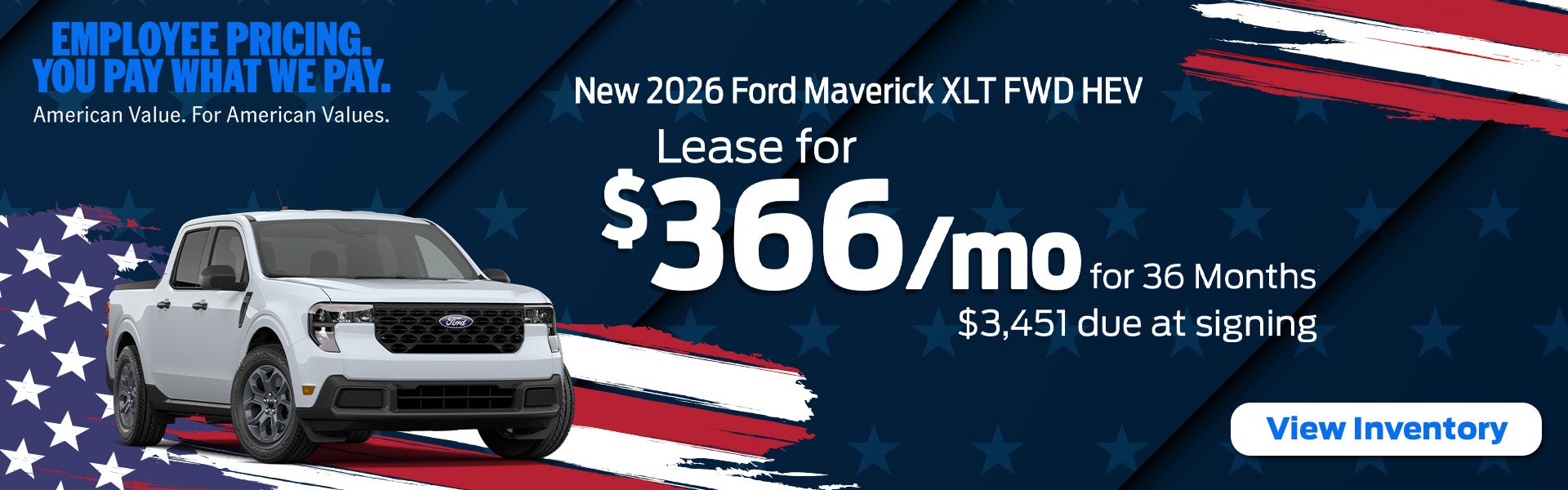 New 2026 Ford Maverick XLT FWD HEV