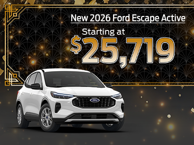New 2026 Ford Escape Active