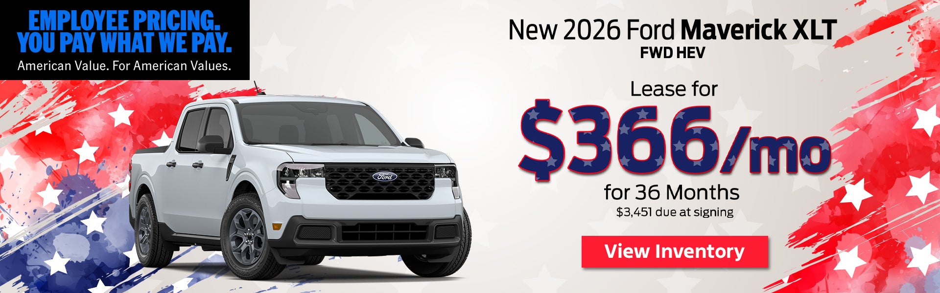 New 2026 Ford Maverick XLT FWD HEV