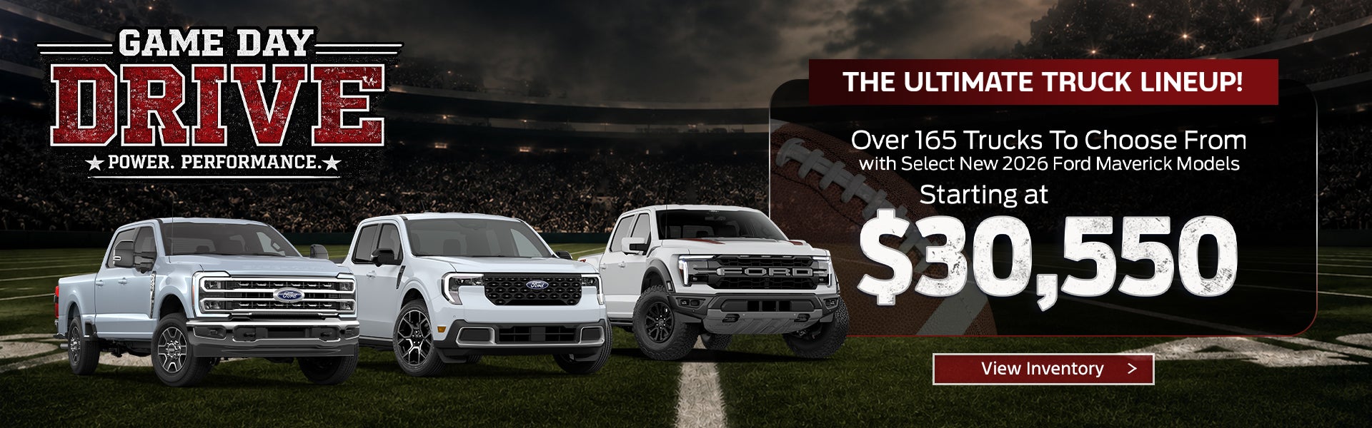 Over 165 Trucks To Choose From